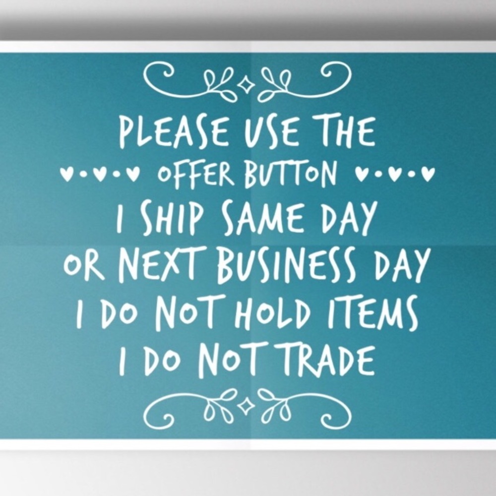 I 💞 REASONABLE OFFERS!